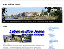 Tablet Screenshot of lebeninbluejeans.de